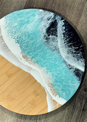 Ocean Blue Lazy Susan