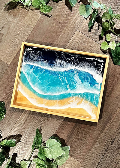 Three Waves Serving Tray