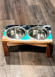 Ombre Dog Bowl