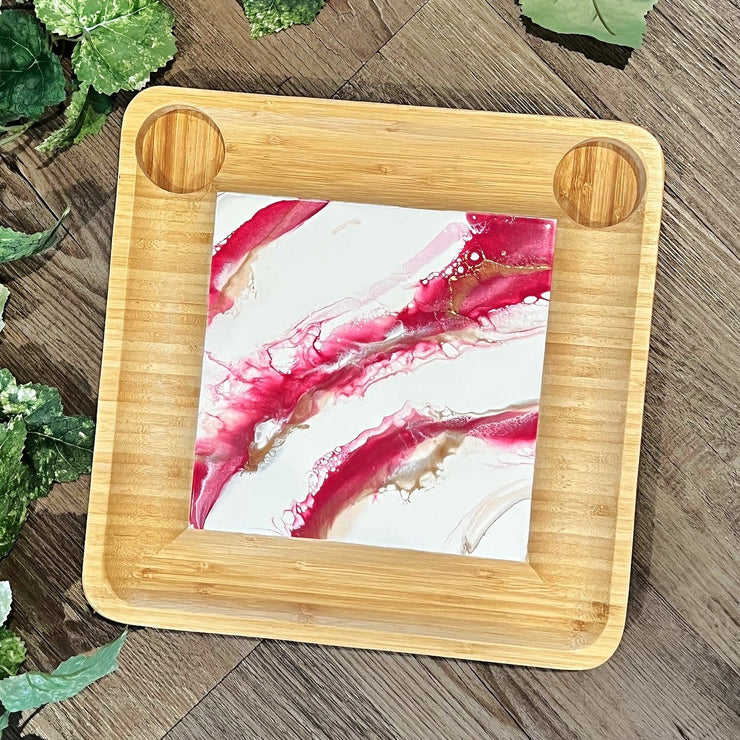 Marbled Charcuterie Set