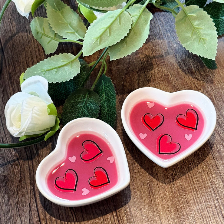 Heart Jewelry Dish – Holly Epoxy