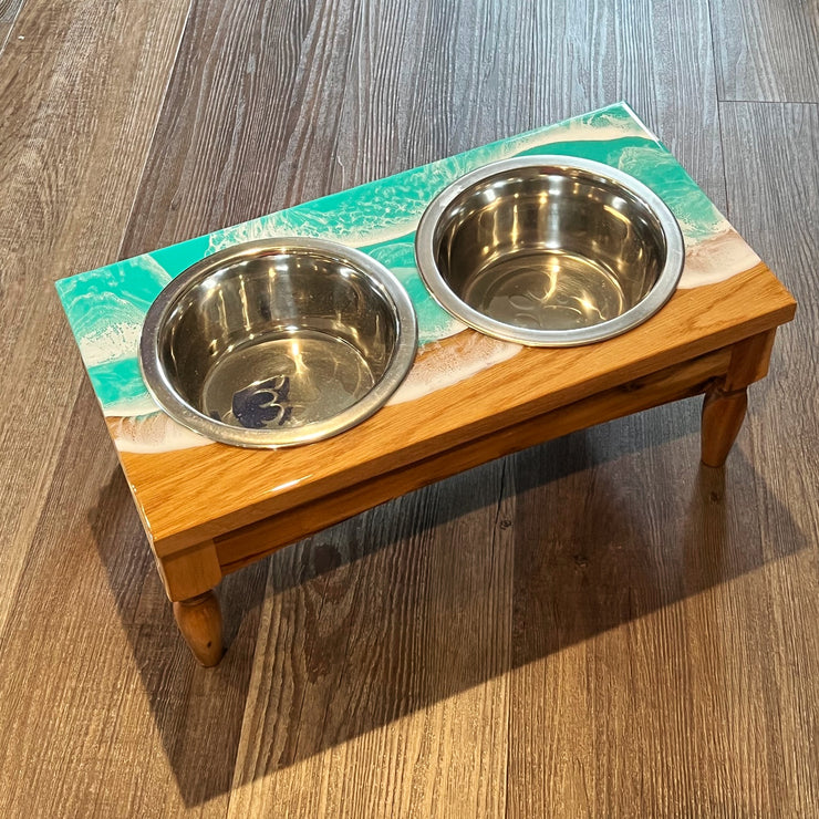 Ocean Breeze Pet Bowl