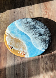 Coastal Shell Lazy Susan